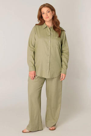 blouse groen