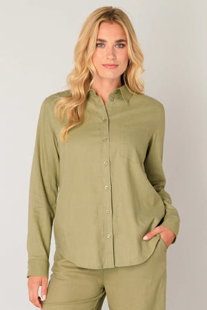 blouse kaki