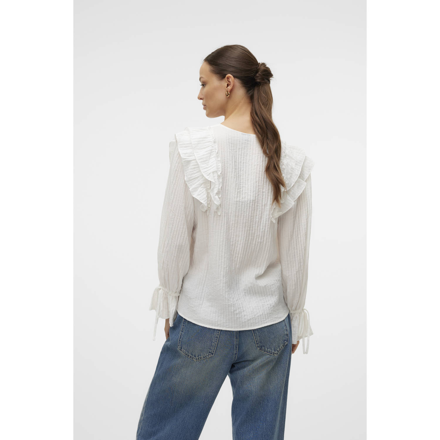 VERO MODA blouse VMKAUSA ecru