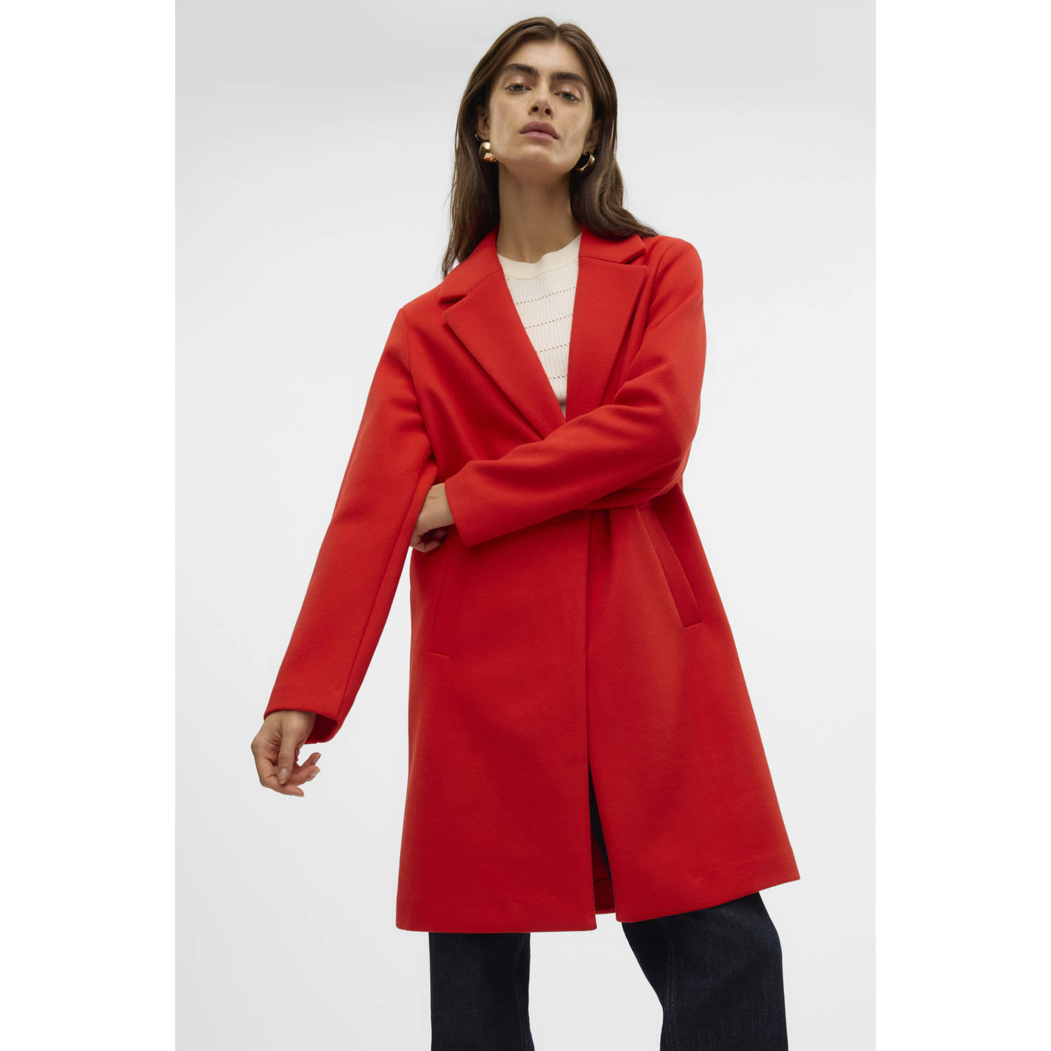 Vero Moda Lange jas VMVINCEMARI COAT GA BOO