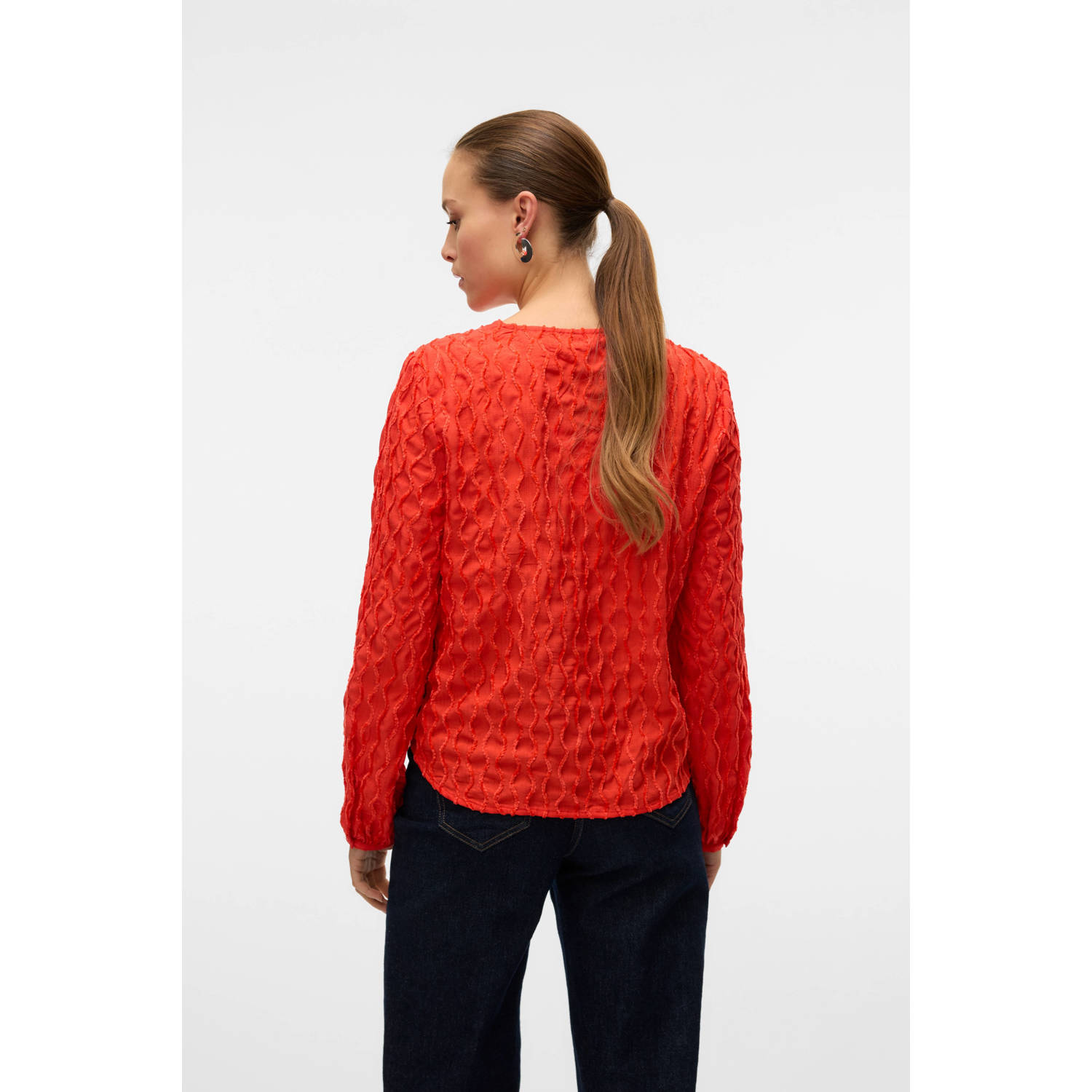 VERO MODA top VMVISTINA rood