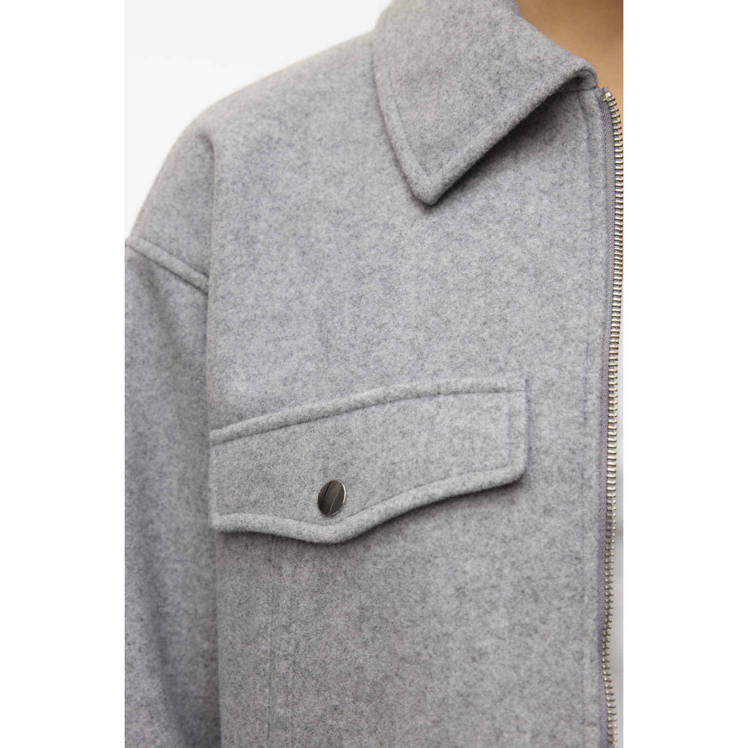 VERO MODA jasje VMFORTUNEFREJ lichtgrijs