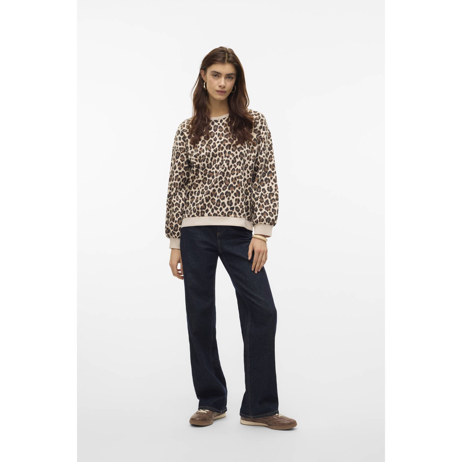 VERO MODA sweater bruin