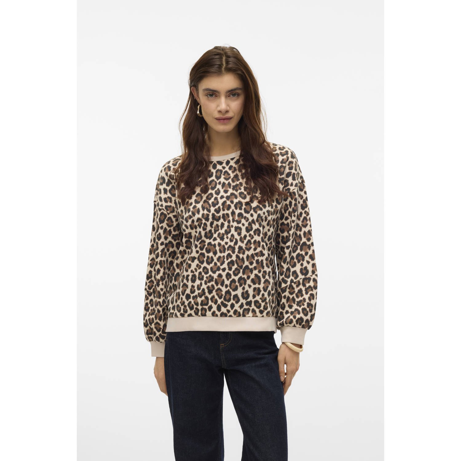 VERO MODA sweater bruin
