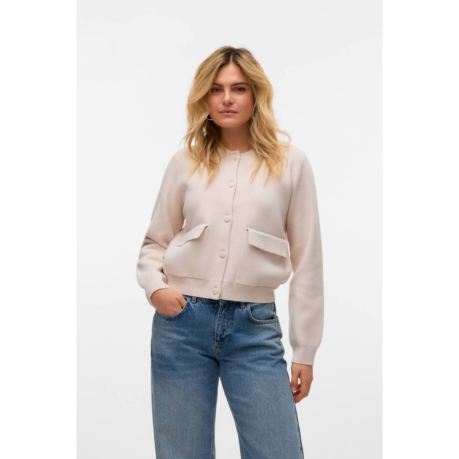VERO MODA jasje VMAPPLE ecru