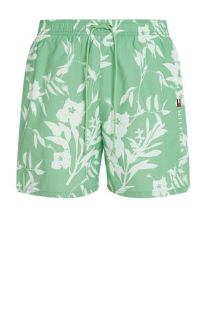 zwemshort groen/wit