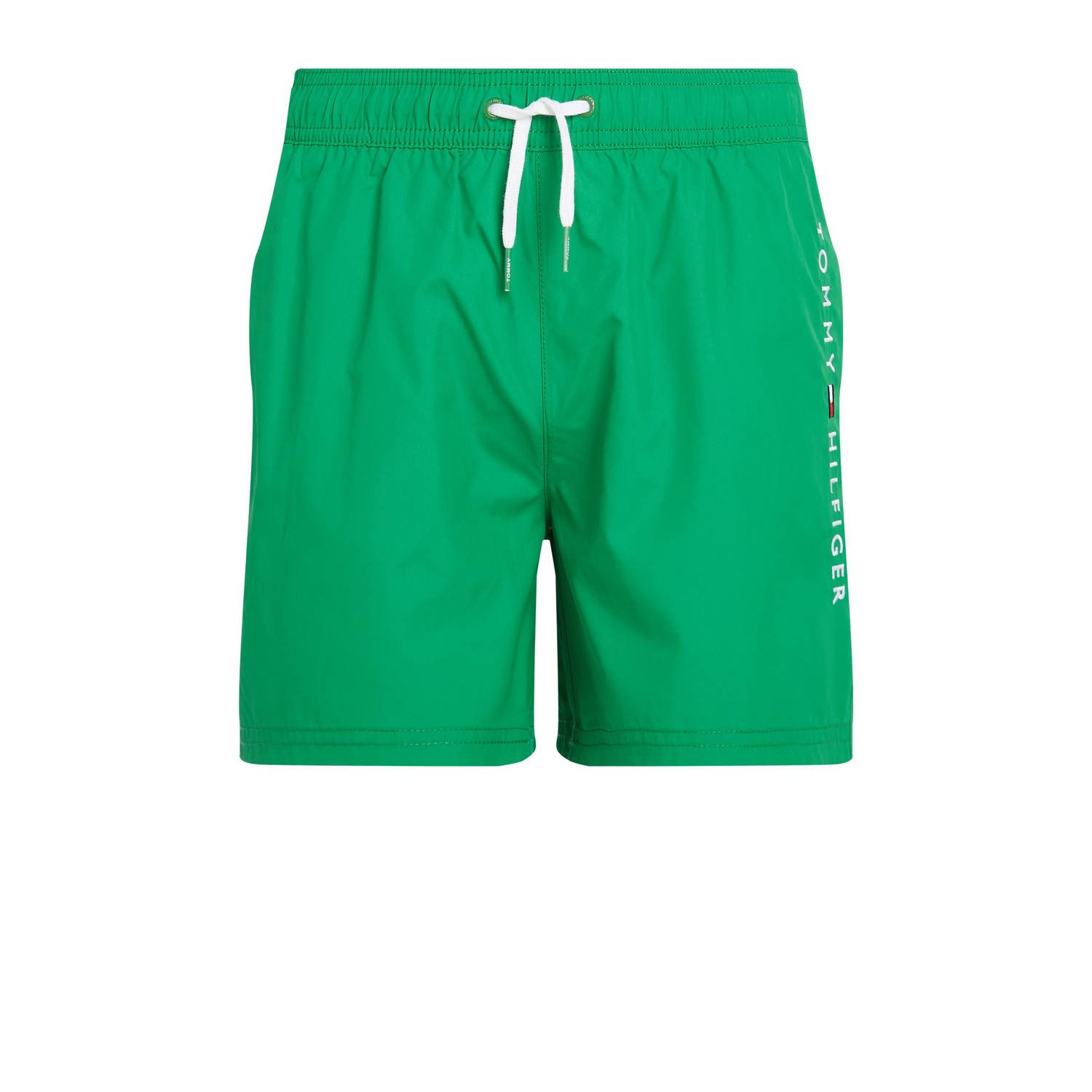 Tommy Hilfiger Swimwear Zwemshort MEDIUM DRAWSTRING met een logo-opschrift