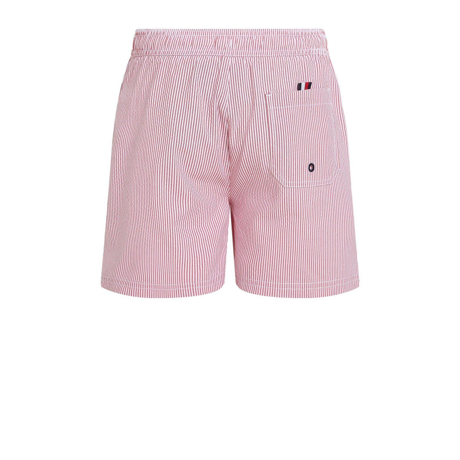 Tommy Hilfiger zwemshort rood wit