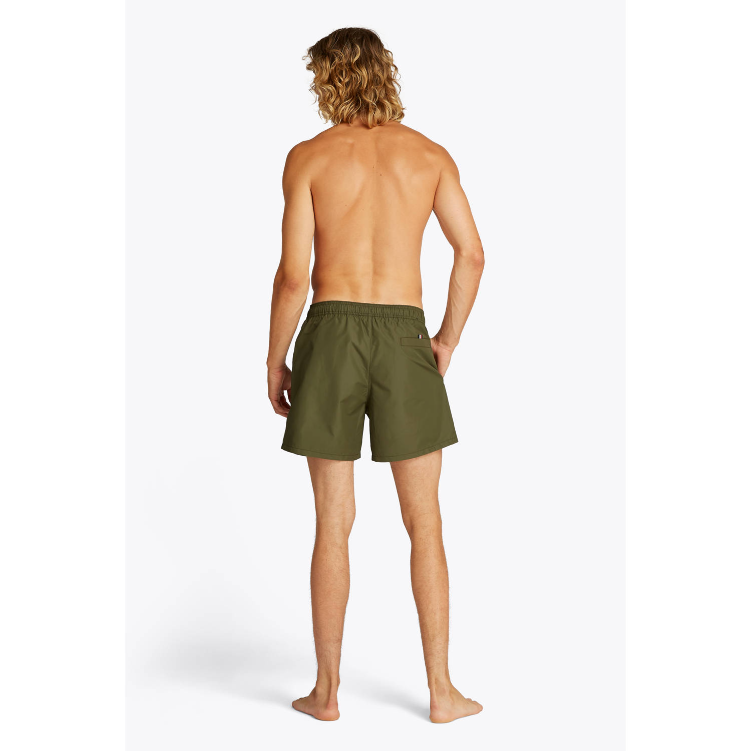Tommy Hilfiger zwemshort donkergroen