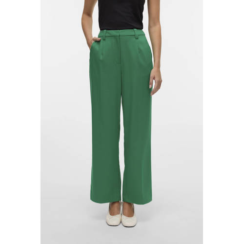 VERO MODA regular fit broek VMBALIRA groen afbeelding