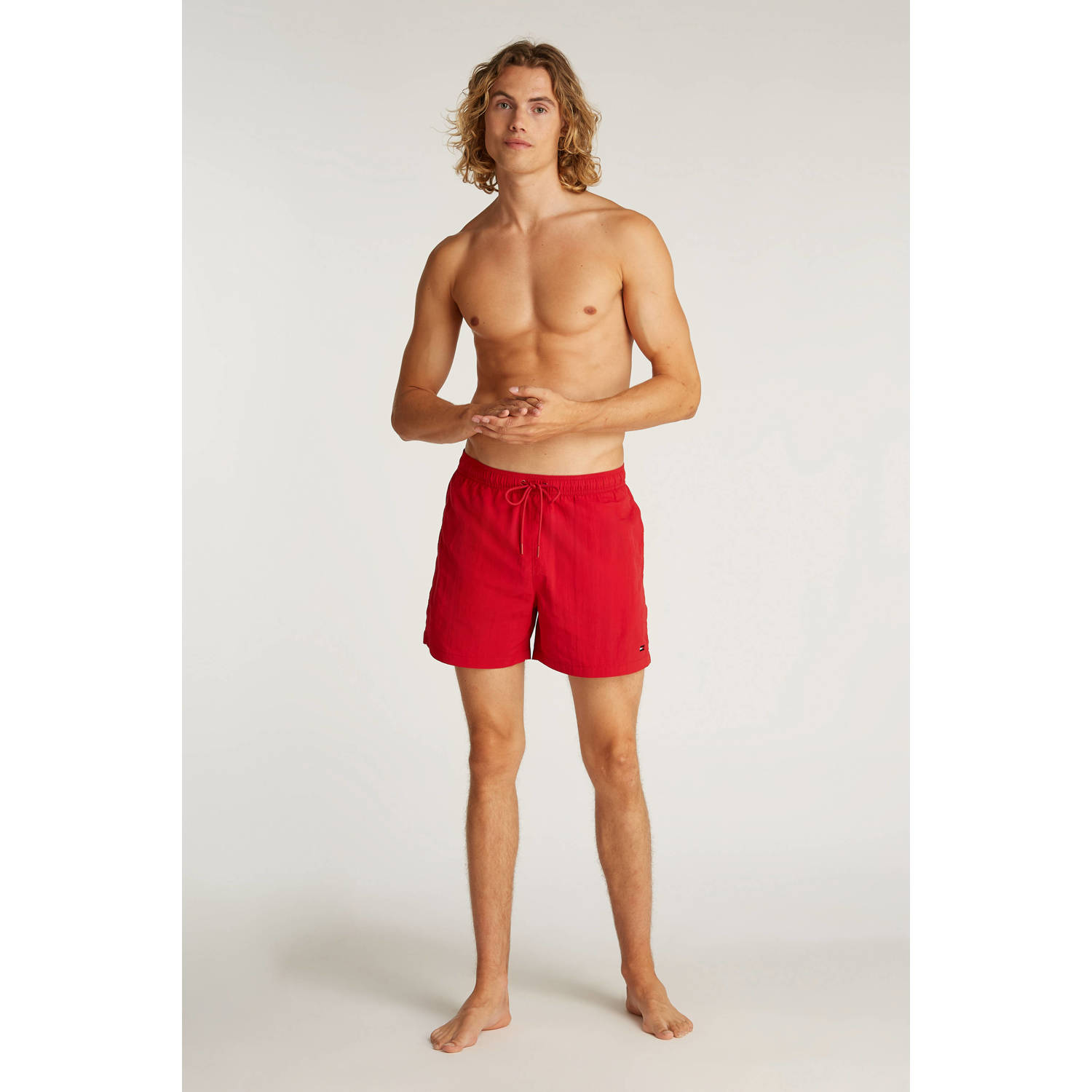 Tommy Hilfiger zwemshort rood