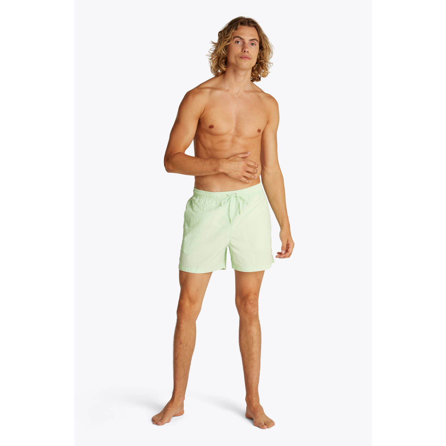 Tommy Hilfiger zwemshort limegroen