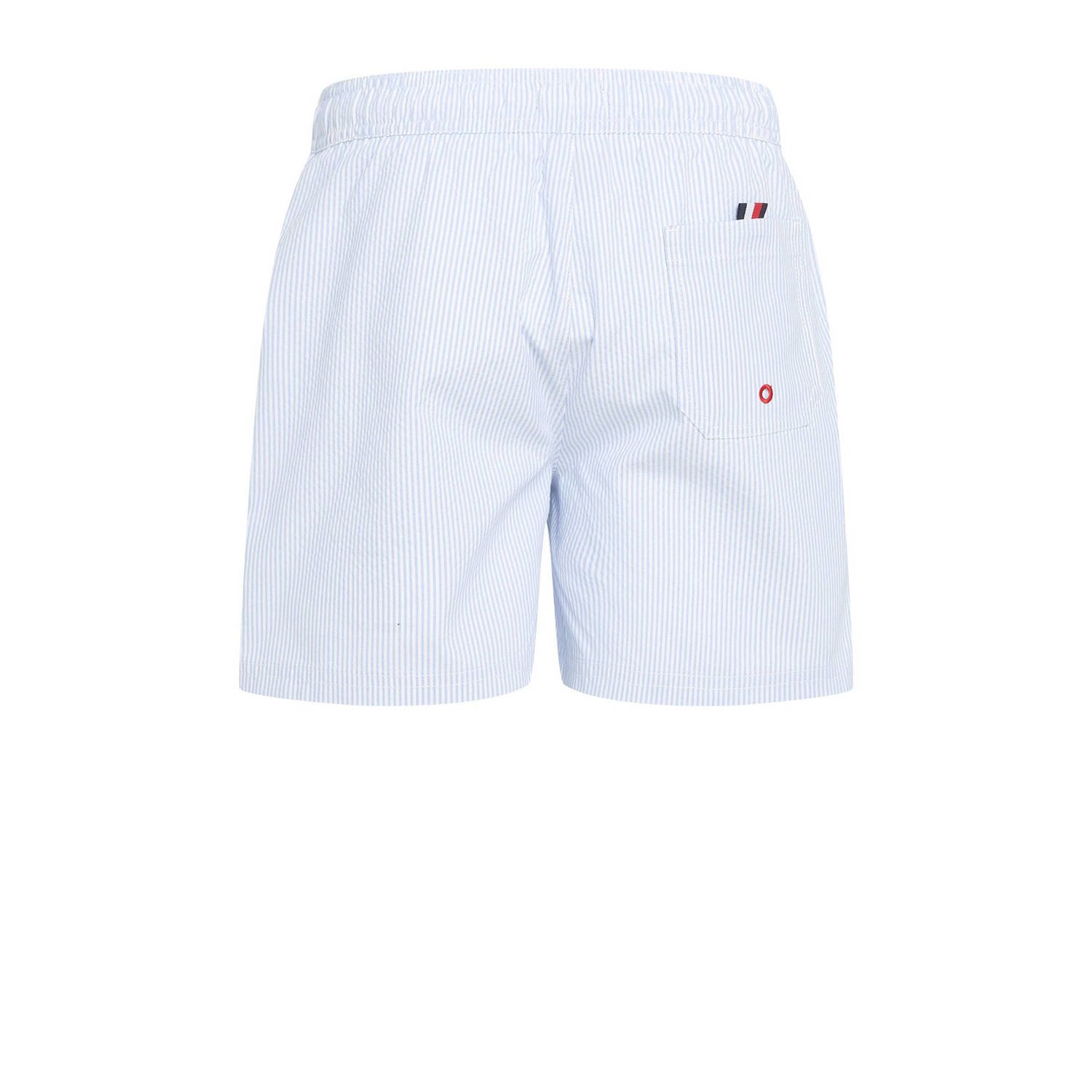 Tommy Hilfiger zwemshort lichtblauw wit