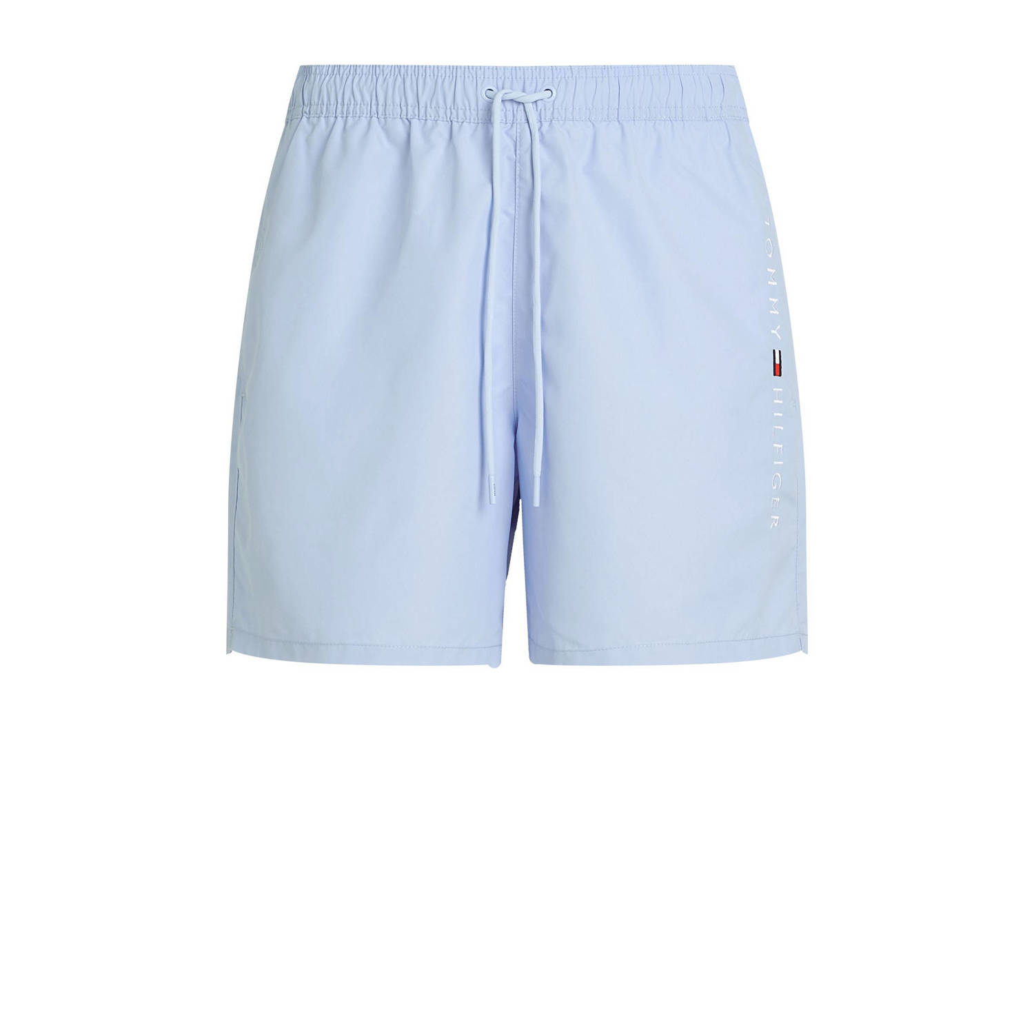 Tommy Hilfiger Swimwear Zwemshort MEDIUM DRAWSTRING met logoborduring op de heup