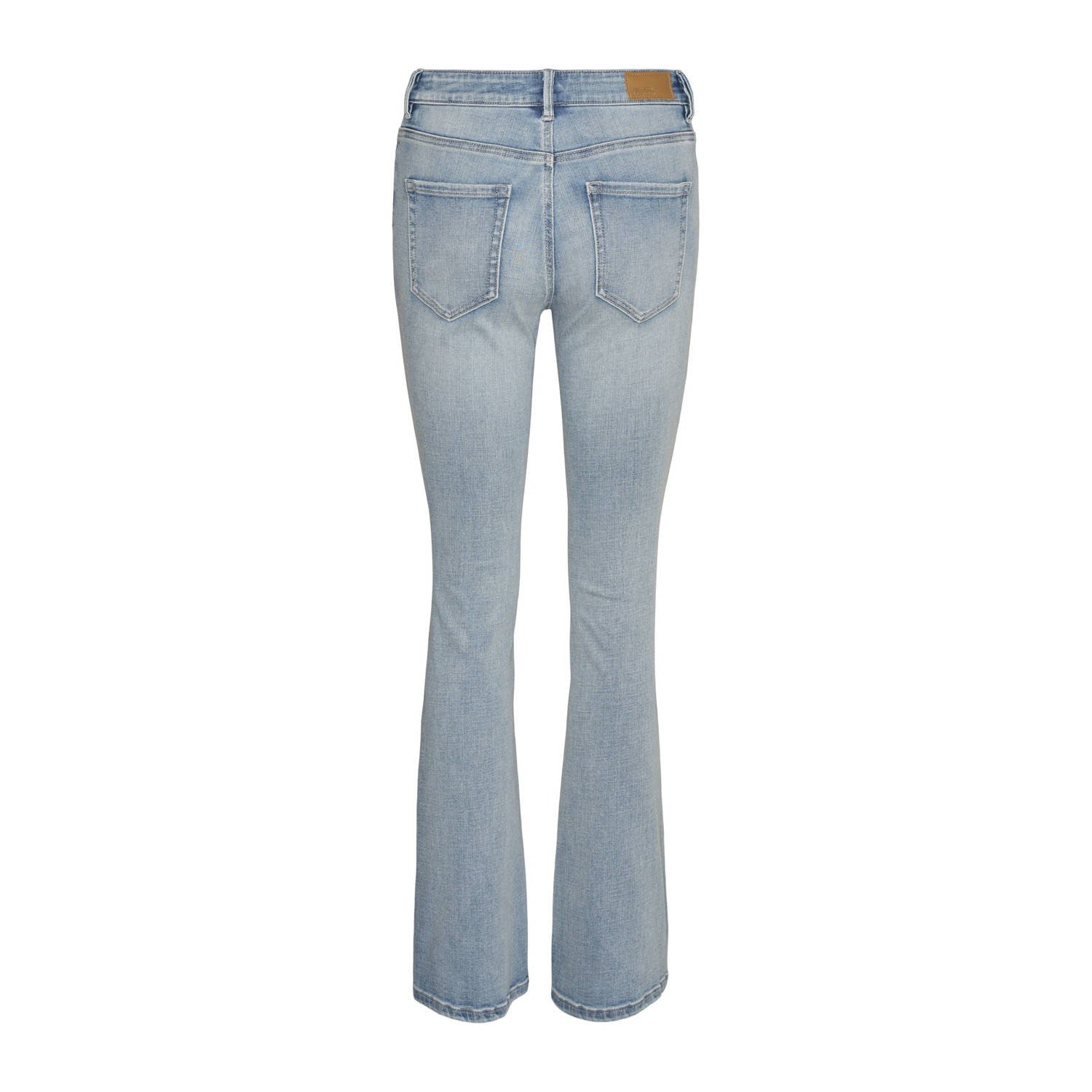 VERO MODA flared jeans VMFLASH light blue denim
