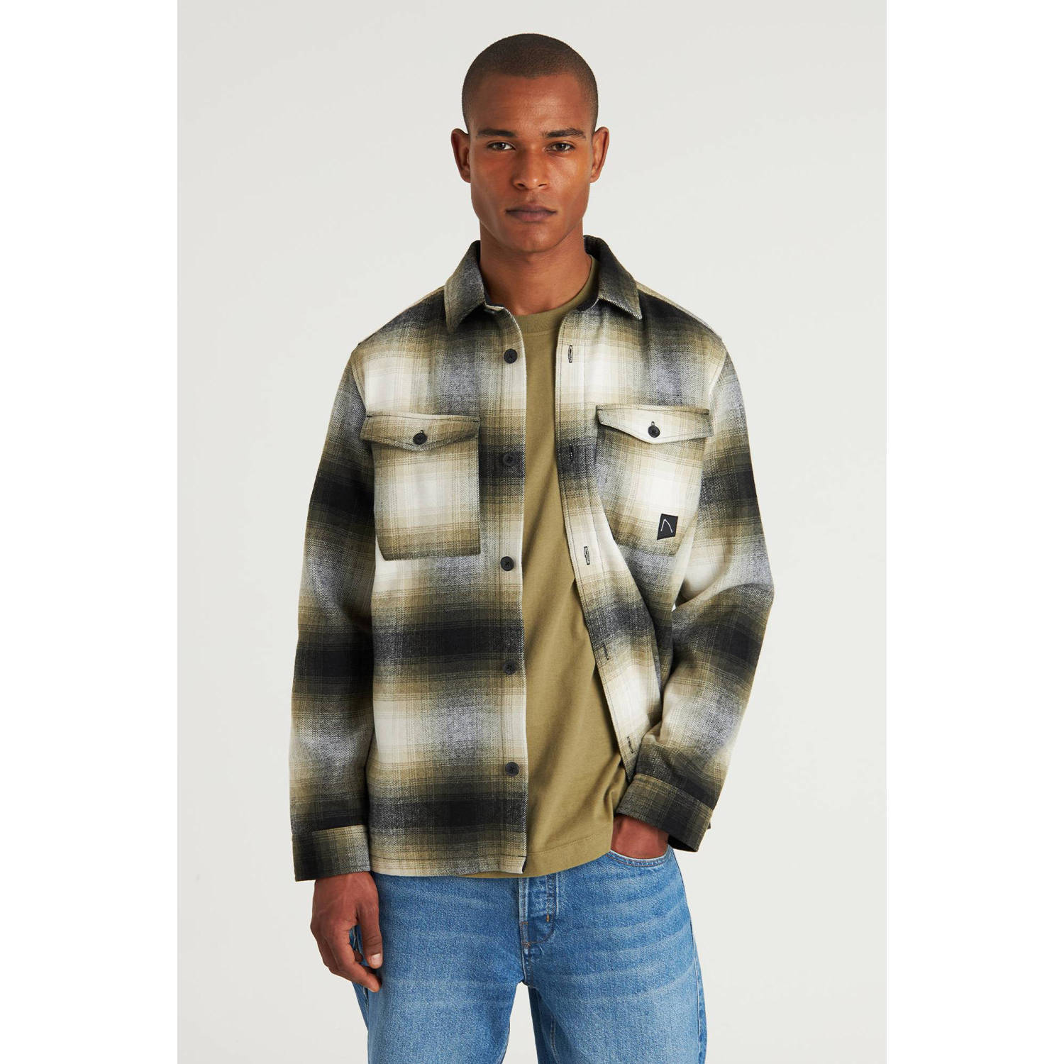 Chasin Lange mouw overhemd Stryke Montreal Multicolor Heren