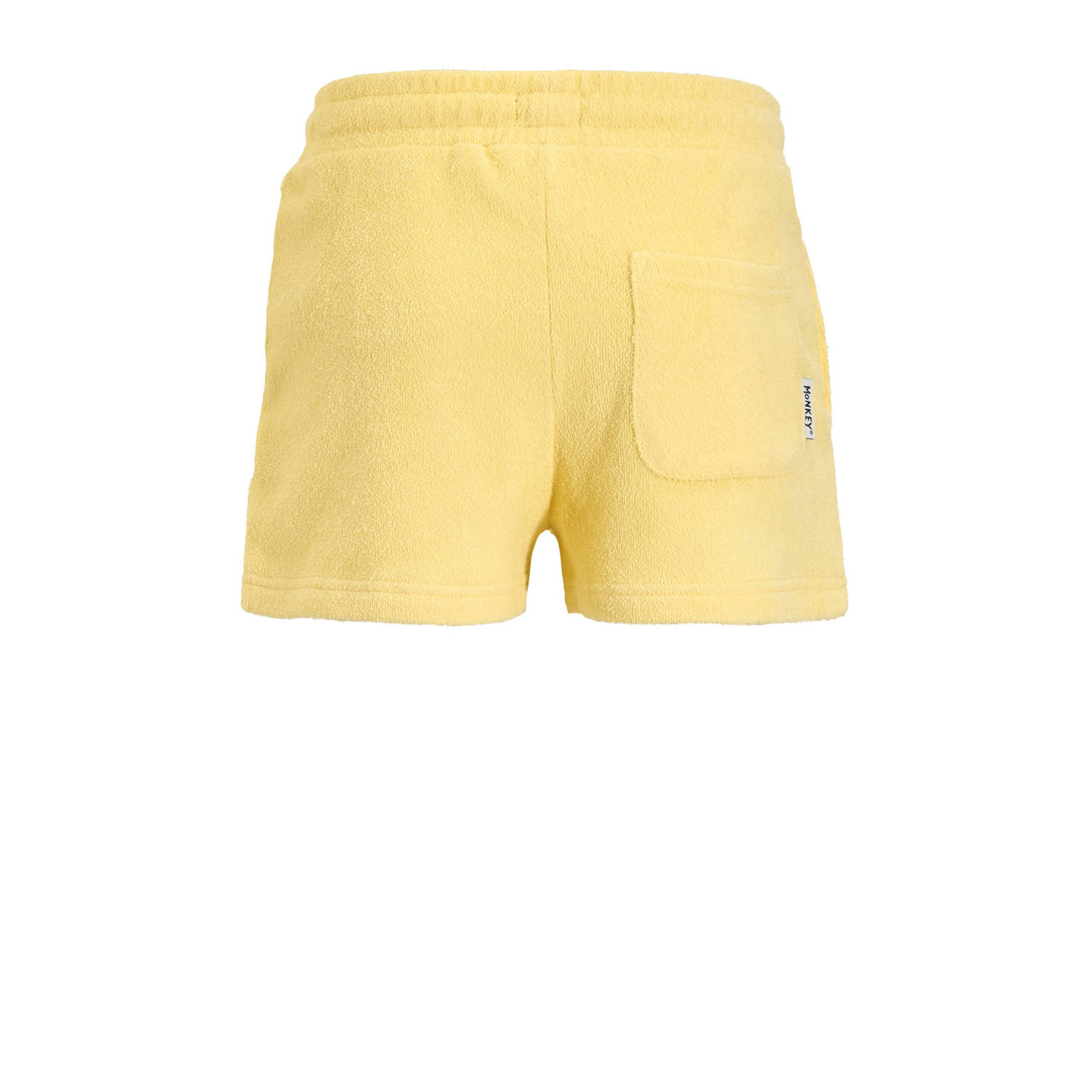 Me & My Monkey short van badstof geel
