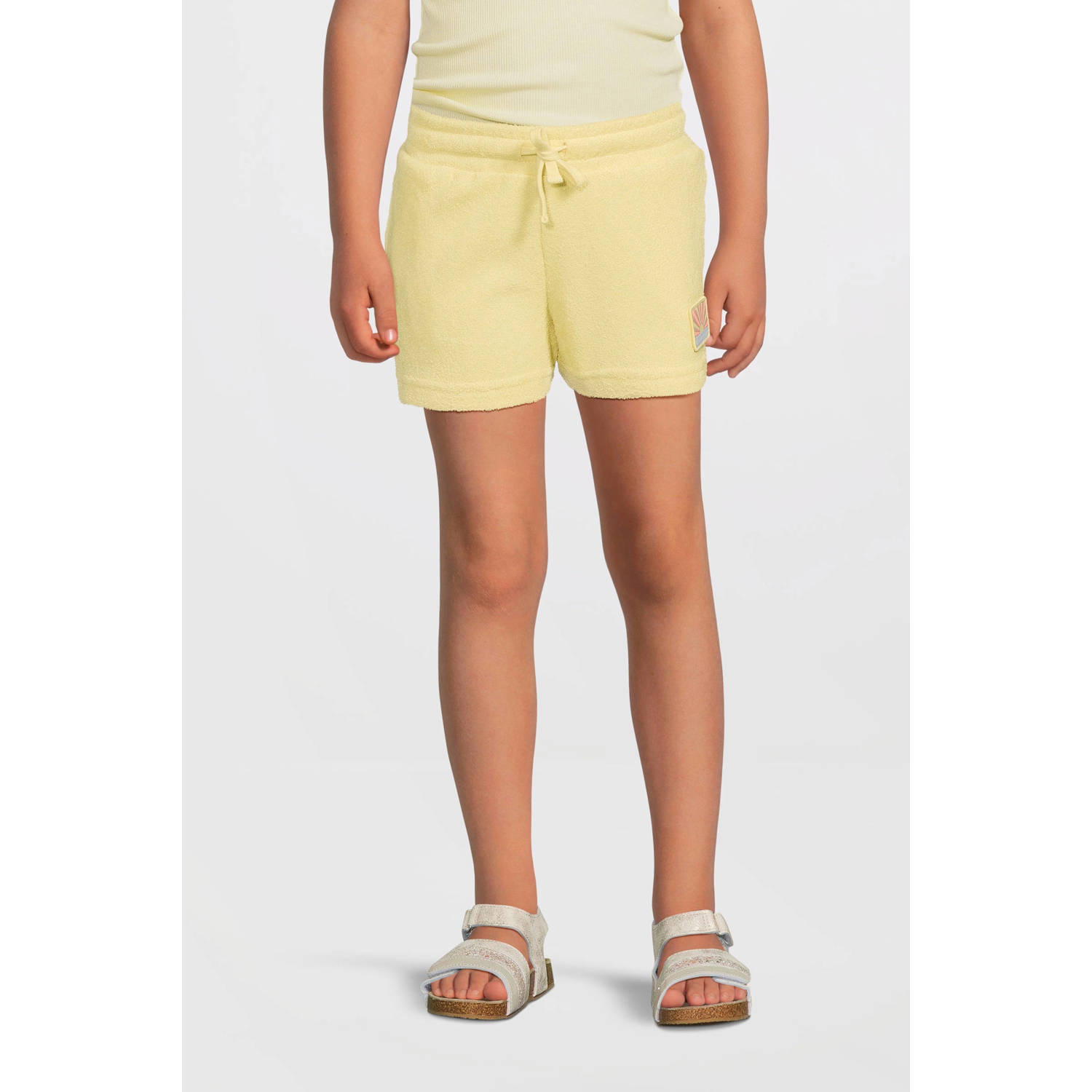 Me & My Monkey short van badstof geel