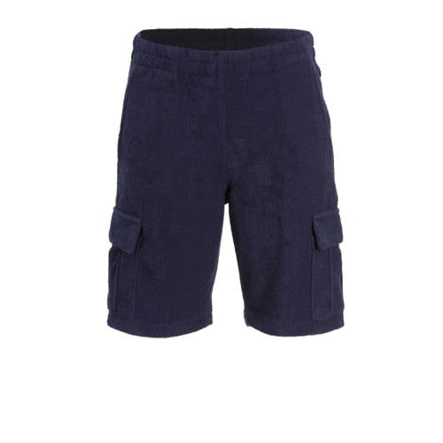 Me & My Monkey short van badstof donkerblauw afbeelding