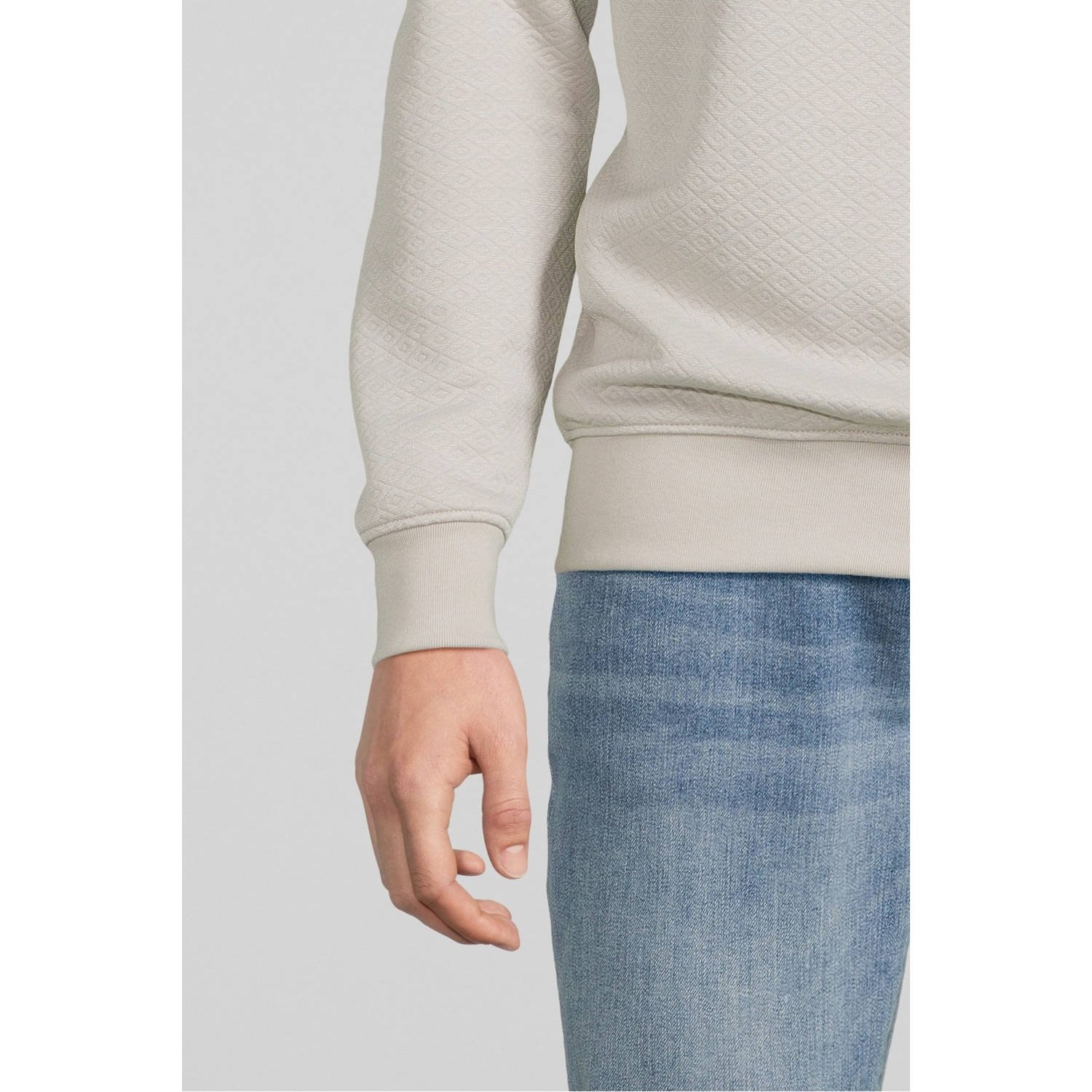 Cars sweater ingebreid patroon ecru