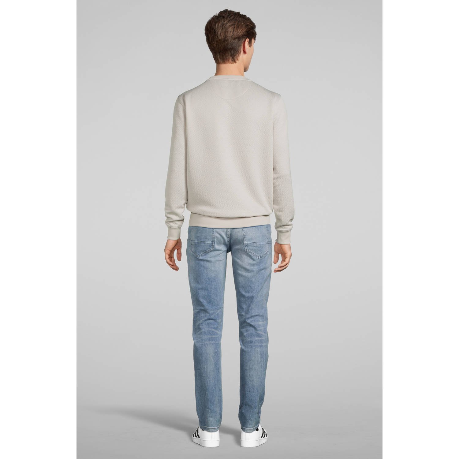 Cars sweater ingebreid patroon ecru
