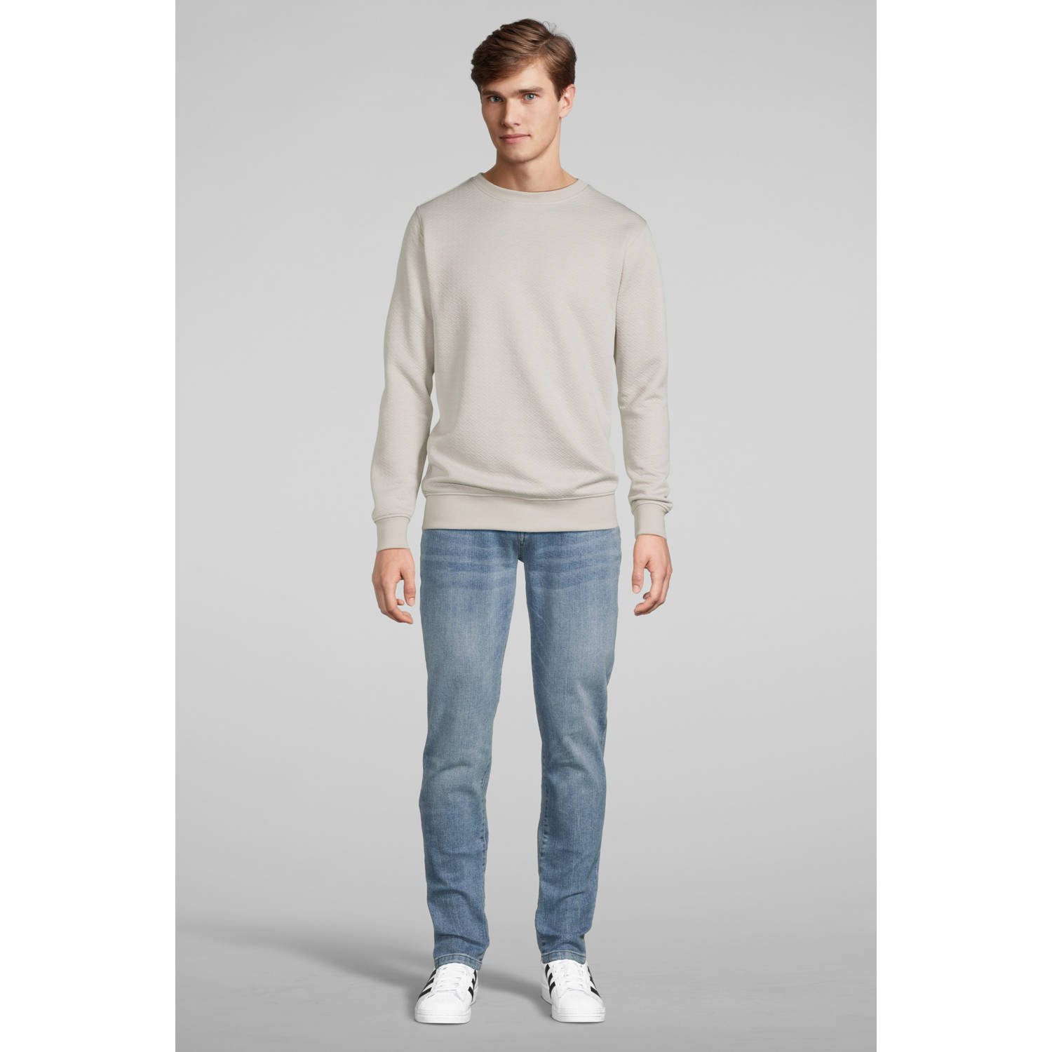 Cars sweater ingebreid patroon ecru