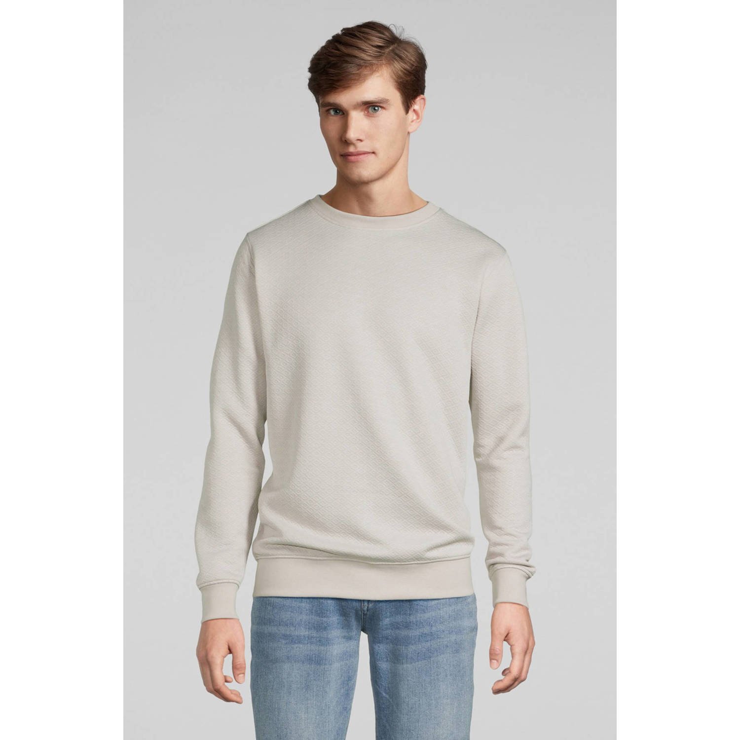 Cars sweater ingebreid patroon ecru