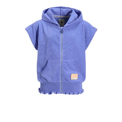 Me & My Monkey vest van badstof paars afbeelding