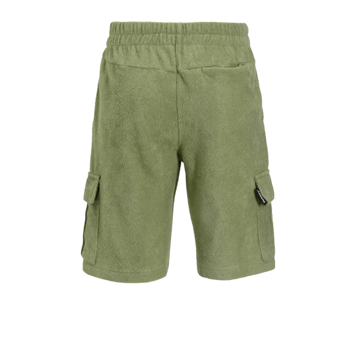 Me & My Monkey short van badstof khaki