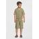 Me & My Monkey short van badstof khaki