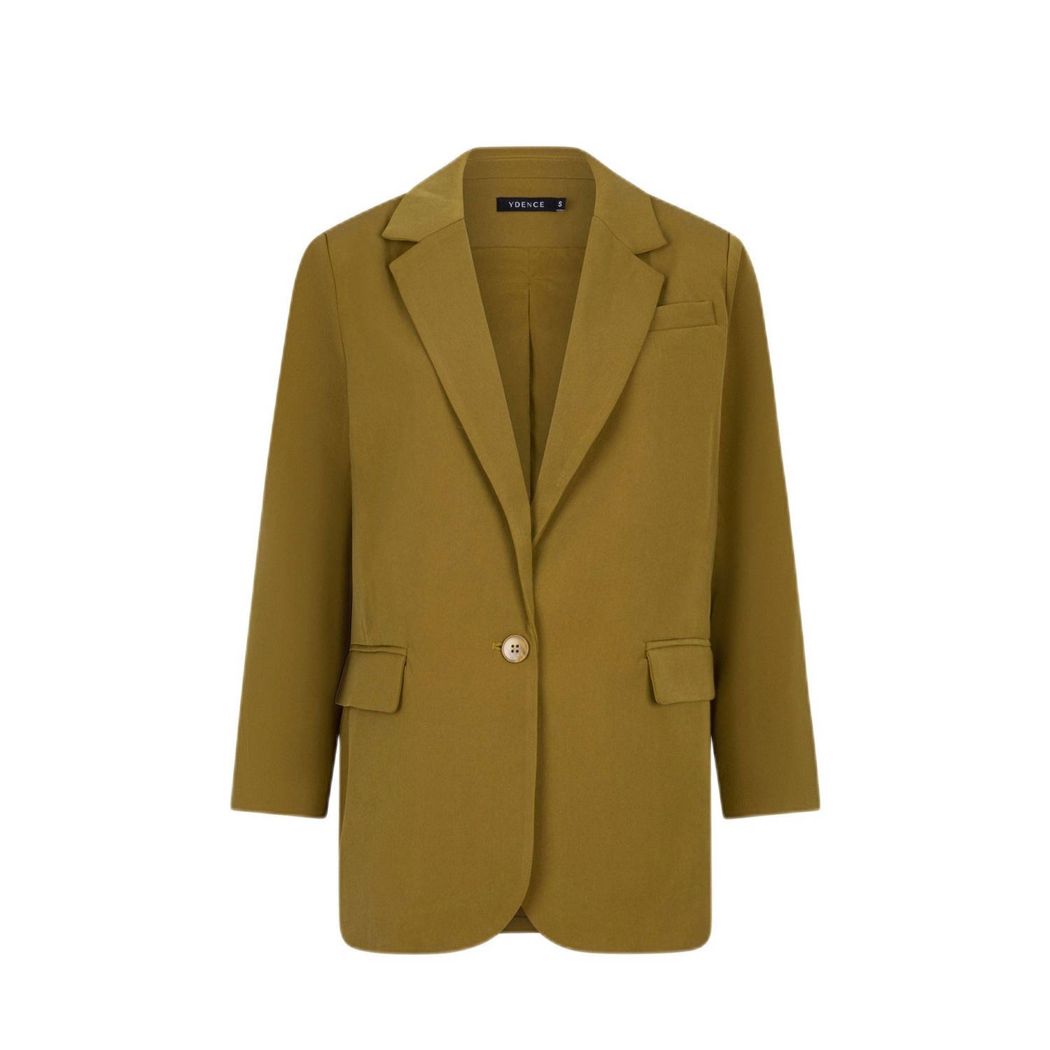 Ydence regular blazer olijfgroen