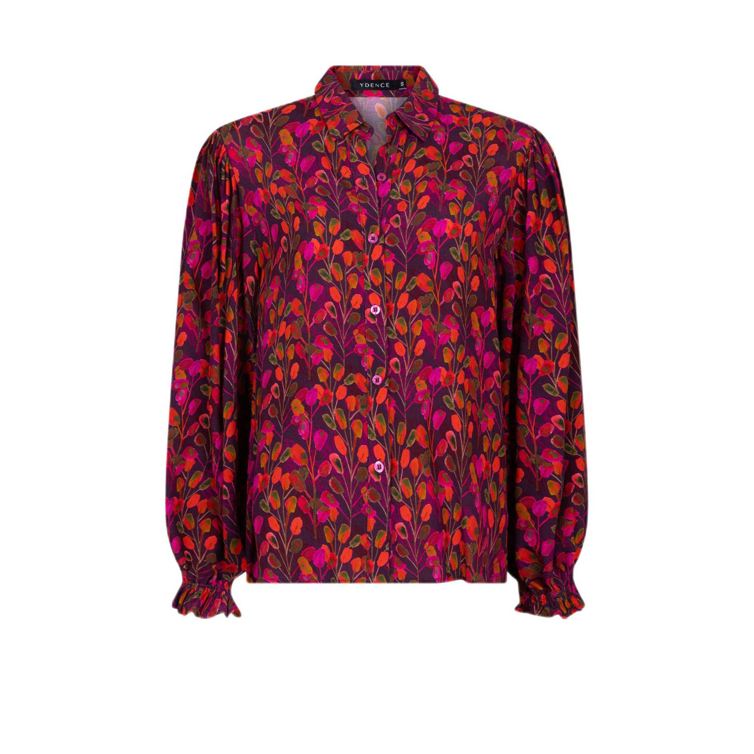Ydence Lange Mouw Blouse Alyssa Multicolor Dames