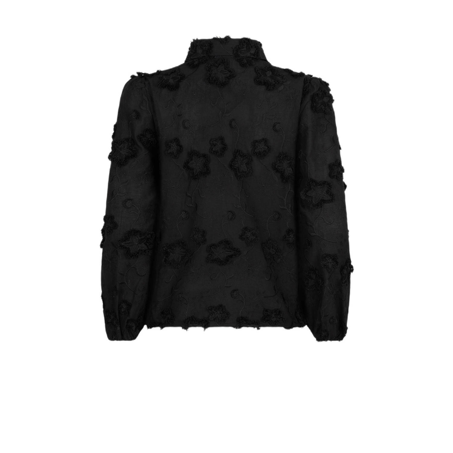 Ydence blouse zwart