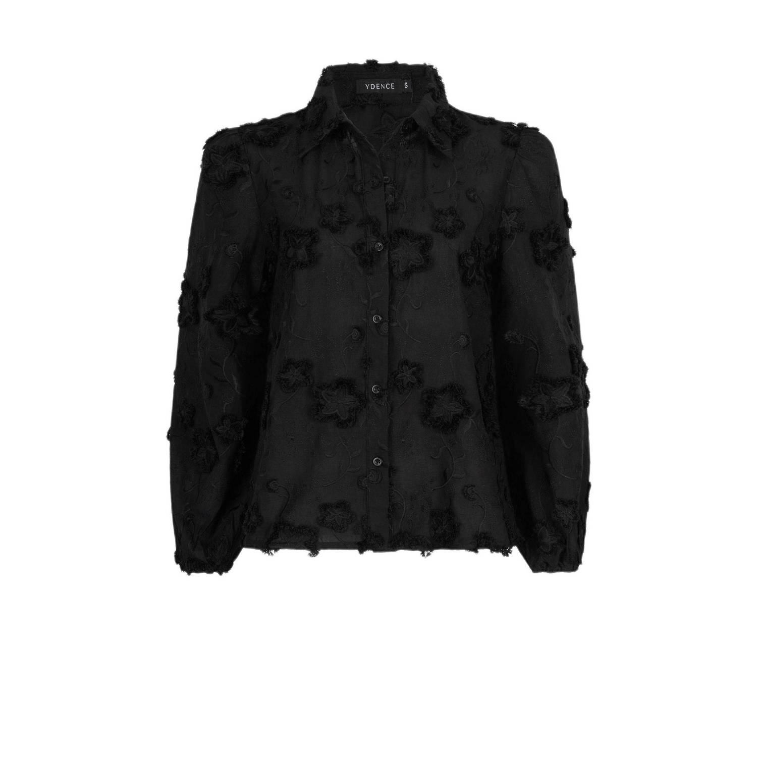 Ydence Lange Mouw Blouse Payton Black Dames