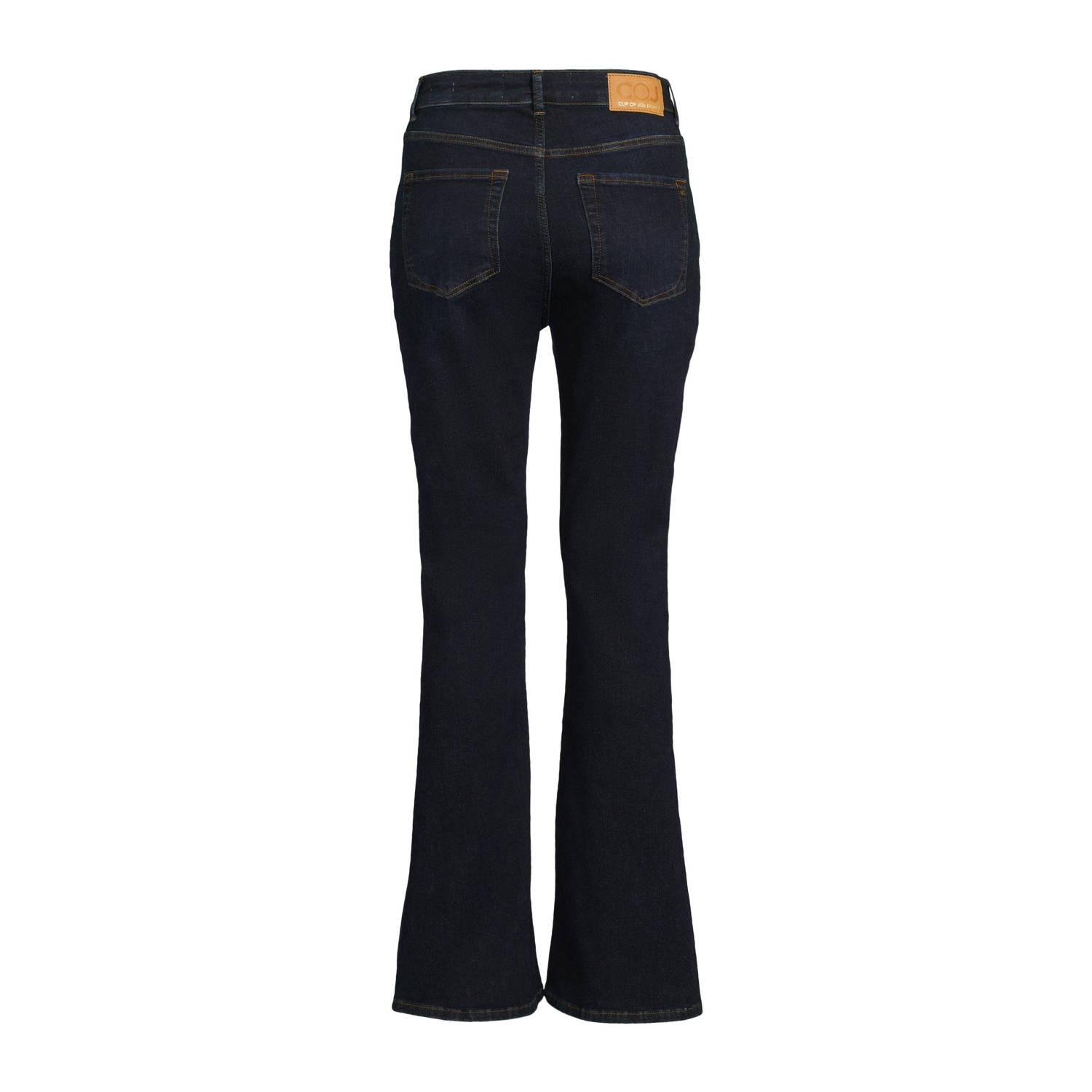 Cup of Joe Denim high flared jeans dark blue denim