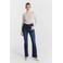 Cup of Joe Denim high flared jeans dark blue denim