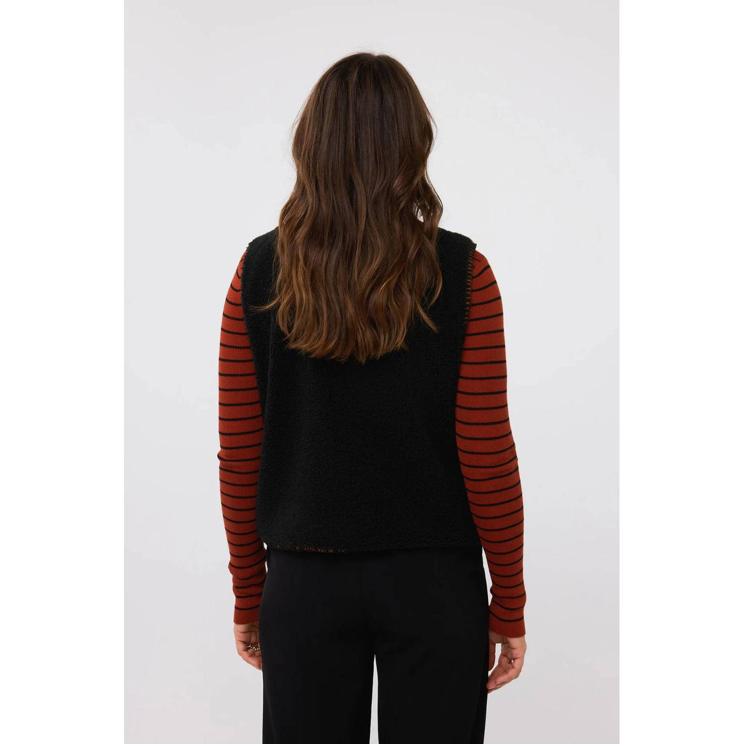Ydence gilet zwart