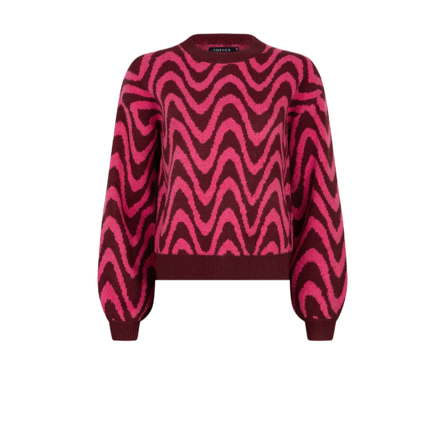 YDENCE Dames Truien & Vesten Knitted Sweater Blaise Roze