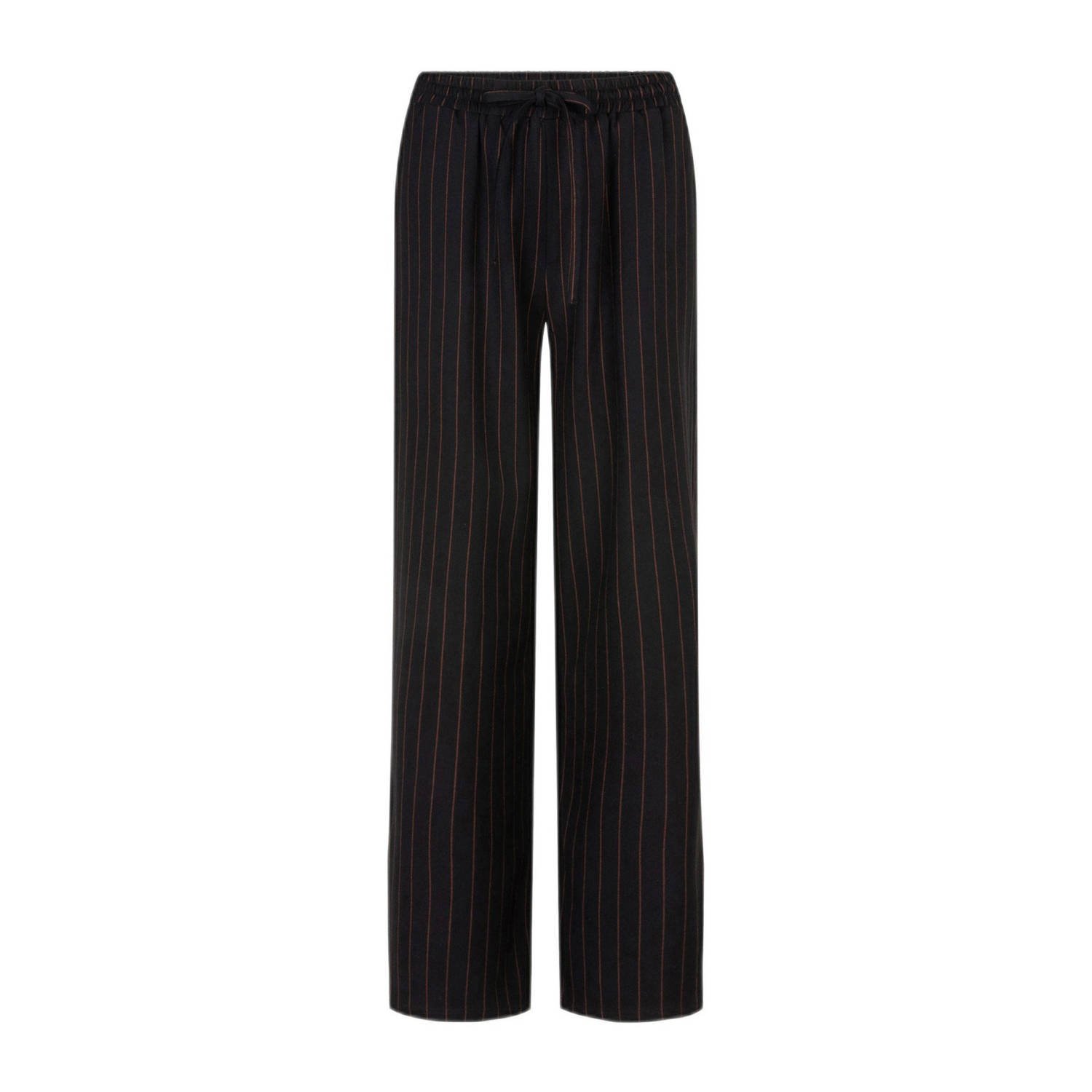 Ydence Elegante Zwarte Broek Berber Black Dames