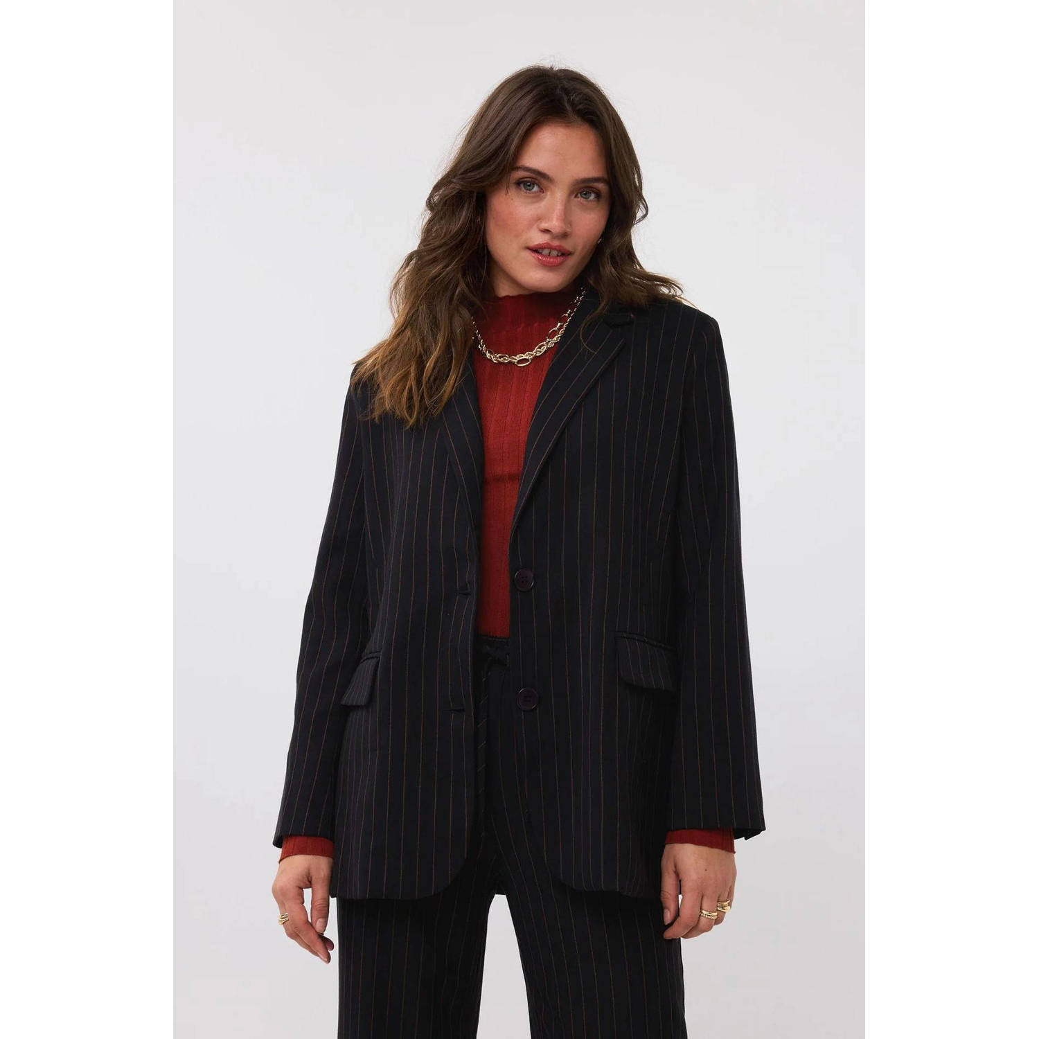 YDENCE Dames Blazers Blazer Callie Zwart