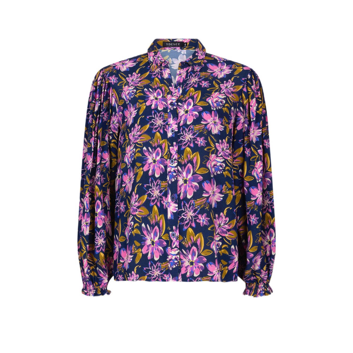 Ydence Lange Mouw Blouse Alyssa Multicolor Dames