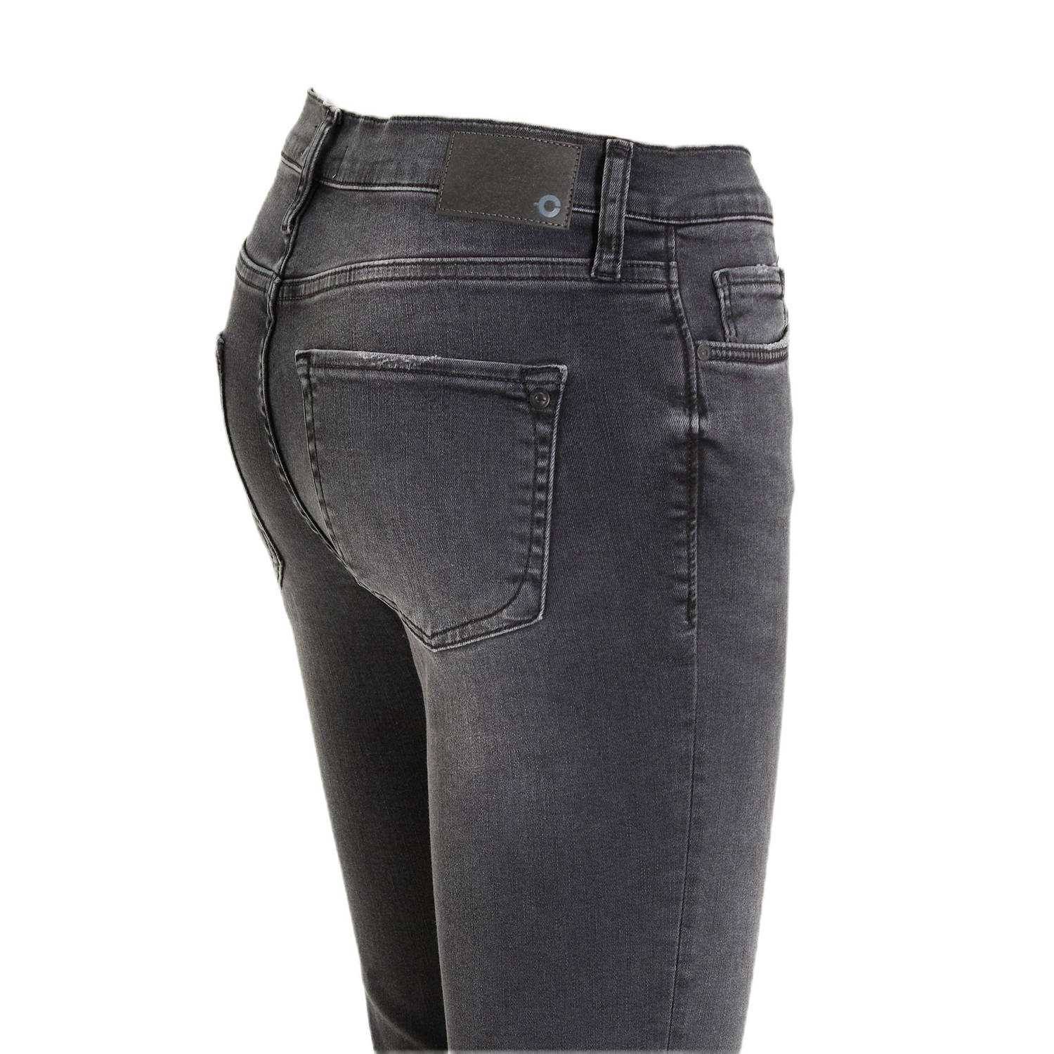 Cup of Joe Denim high waist super skinny jeans grey denim