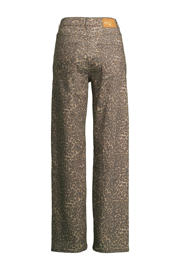 thumbnail: Cup of Joe Denim high straight leg jeans bruin