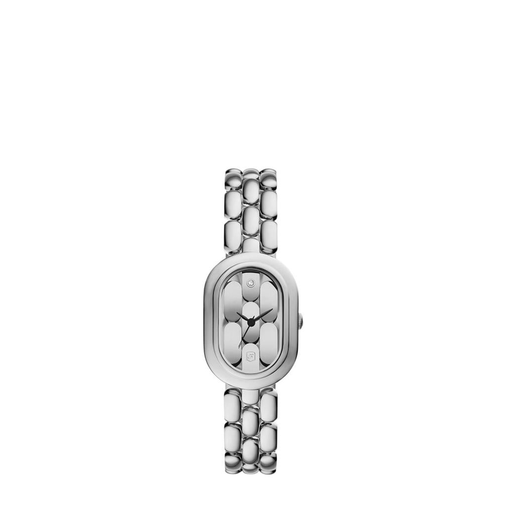 Fossil horloge ES5381 Sloan zilverkleurig