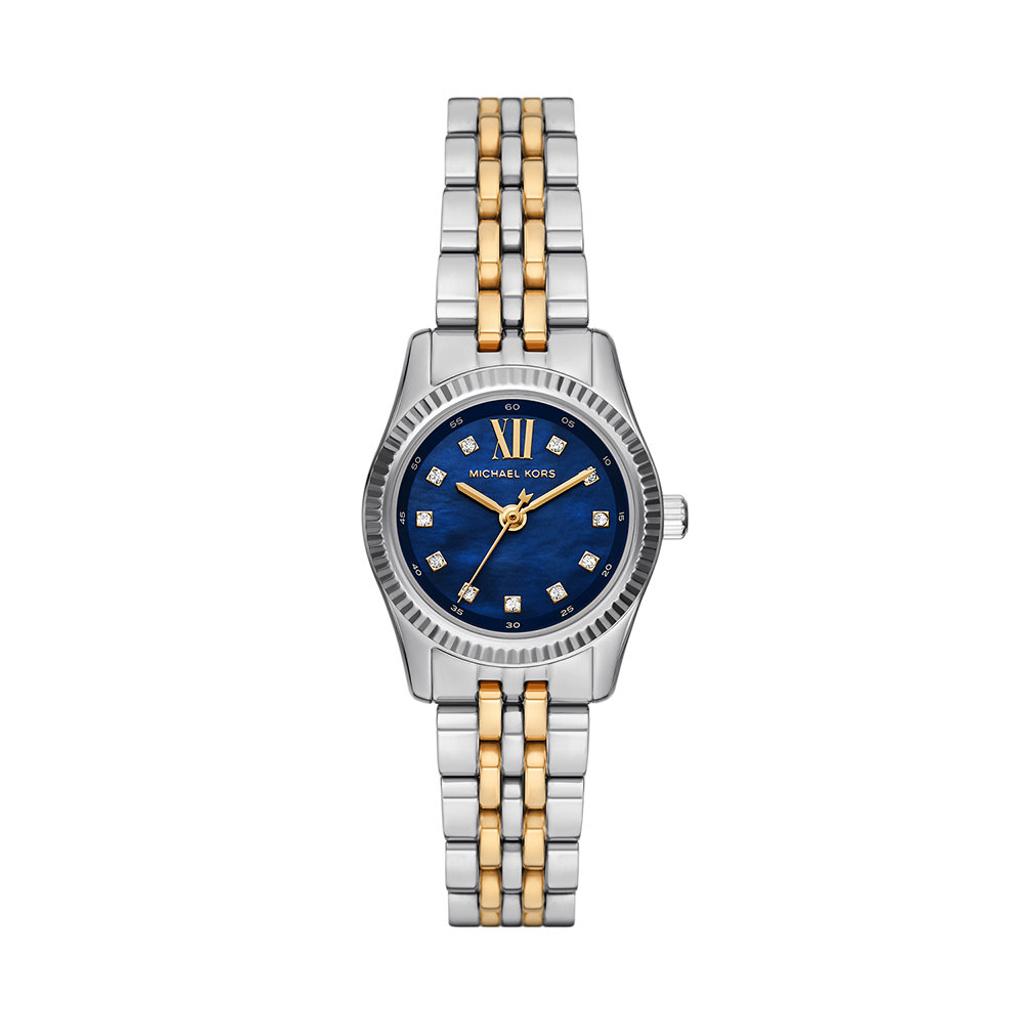 Michael Kors horloge MK4865 Lexington zilverkleurig