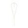 Fossil ketting JF04808710 goudkleurig