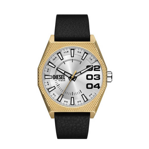 Diesel horloge DZ2219 Scraper zwart afbeelding