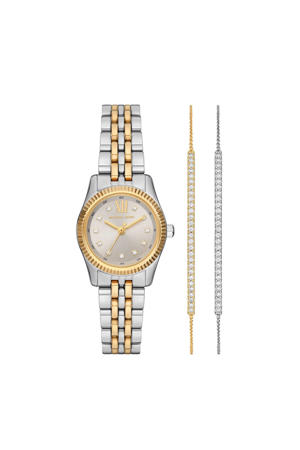horloge + armband MK4815SET Lexington zilverkleurig