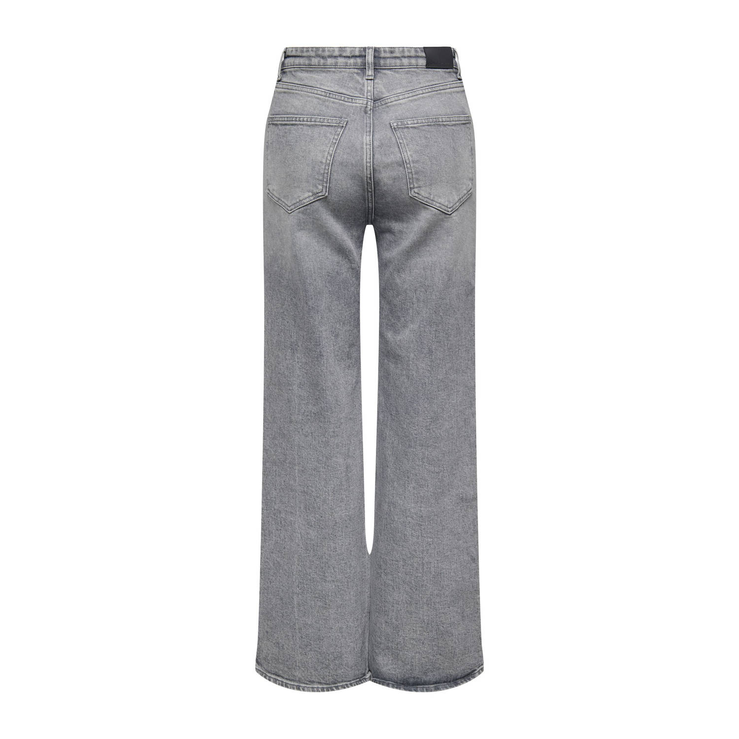 ONLY TALL high waist wide leg jeans grey denim