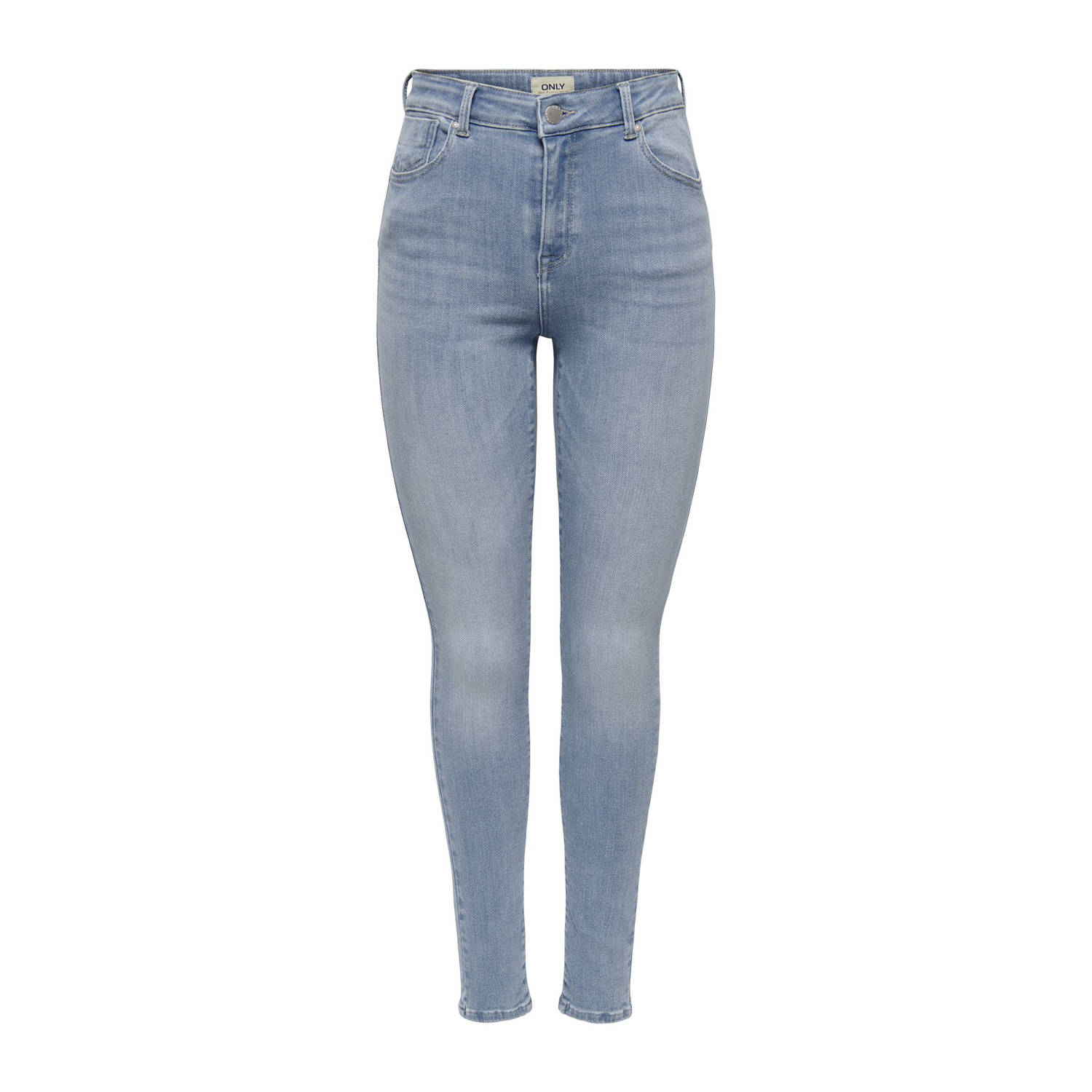 ONLY TALL regular waist light blue denim